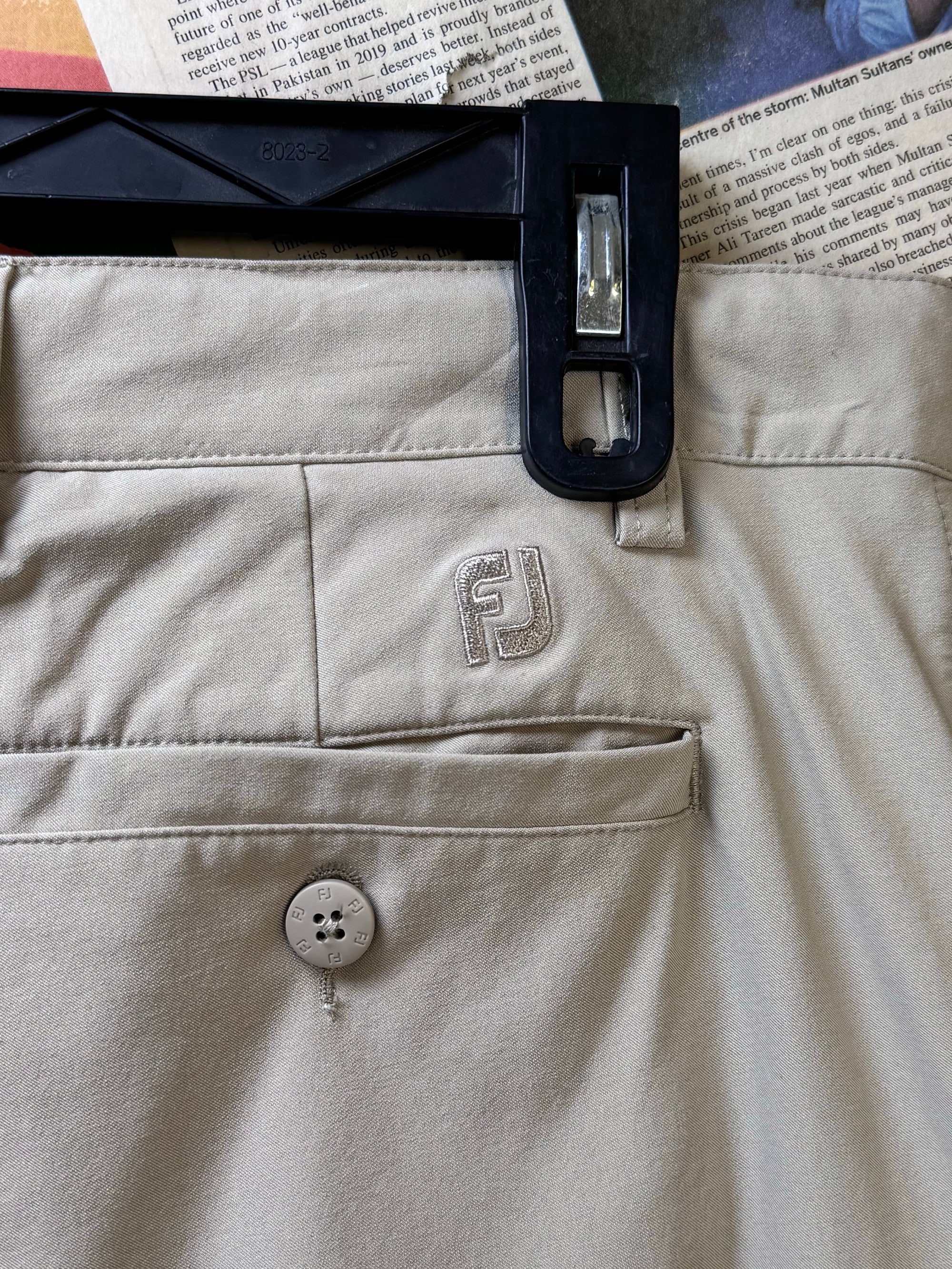 FJ® Waist: 36" | Beige | Performance Pants | Poly - Spandex | 1495 - Genuine Maal