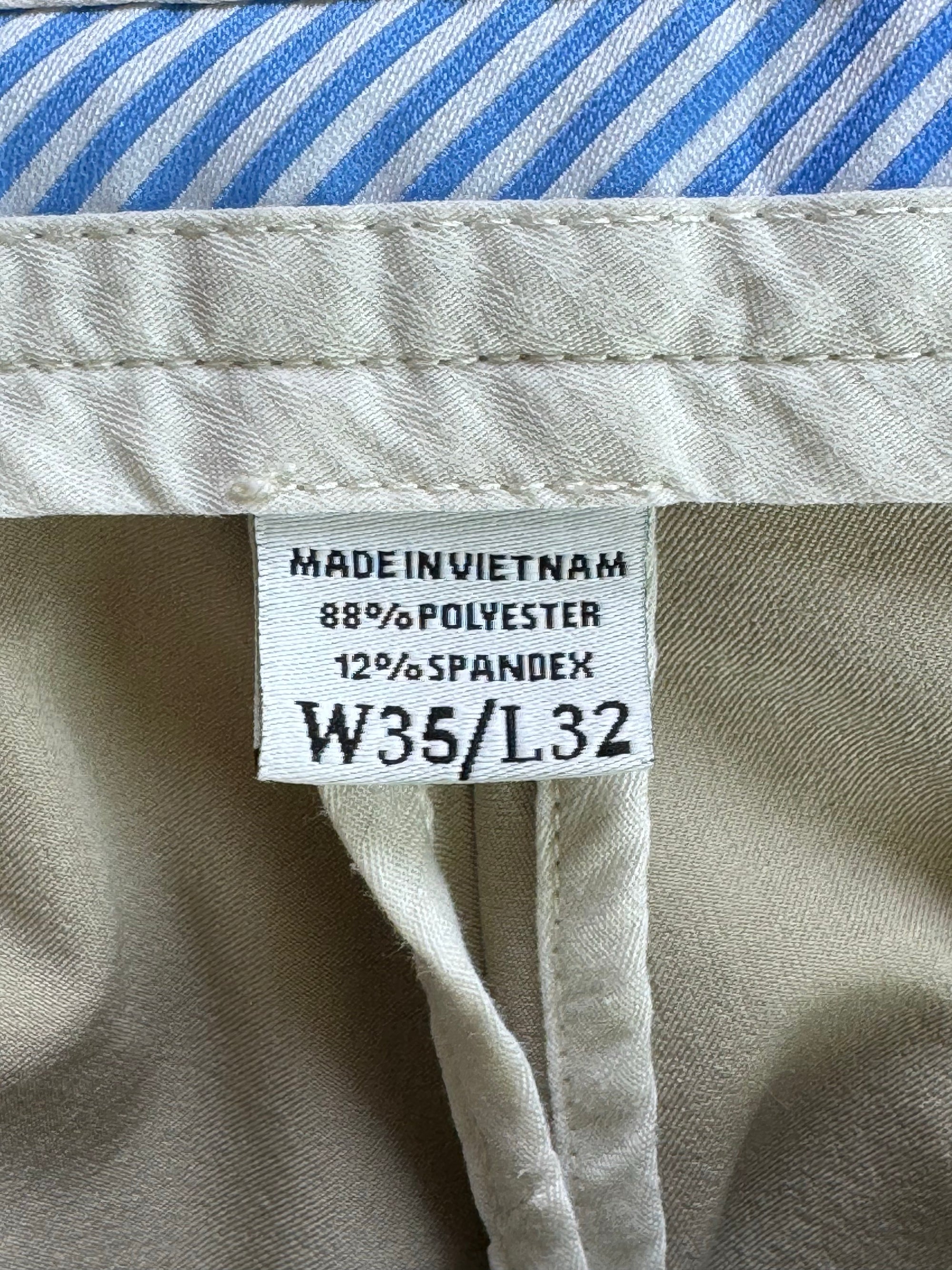 FJ® Waist: 36" | Beige | Performance Pants | Poly - Spandex | 1495 - Genuine Maal