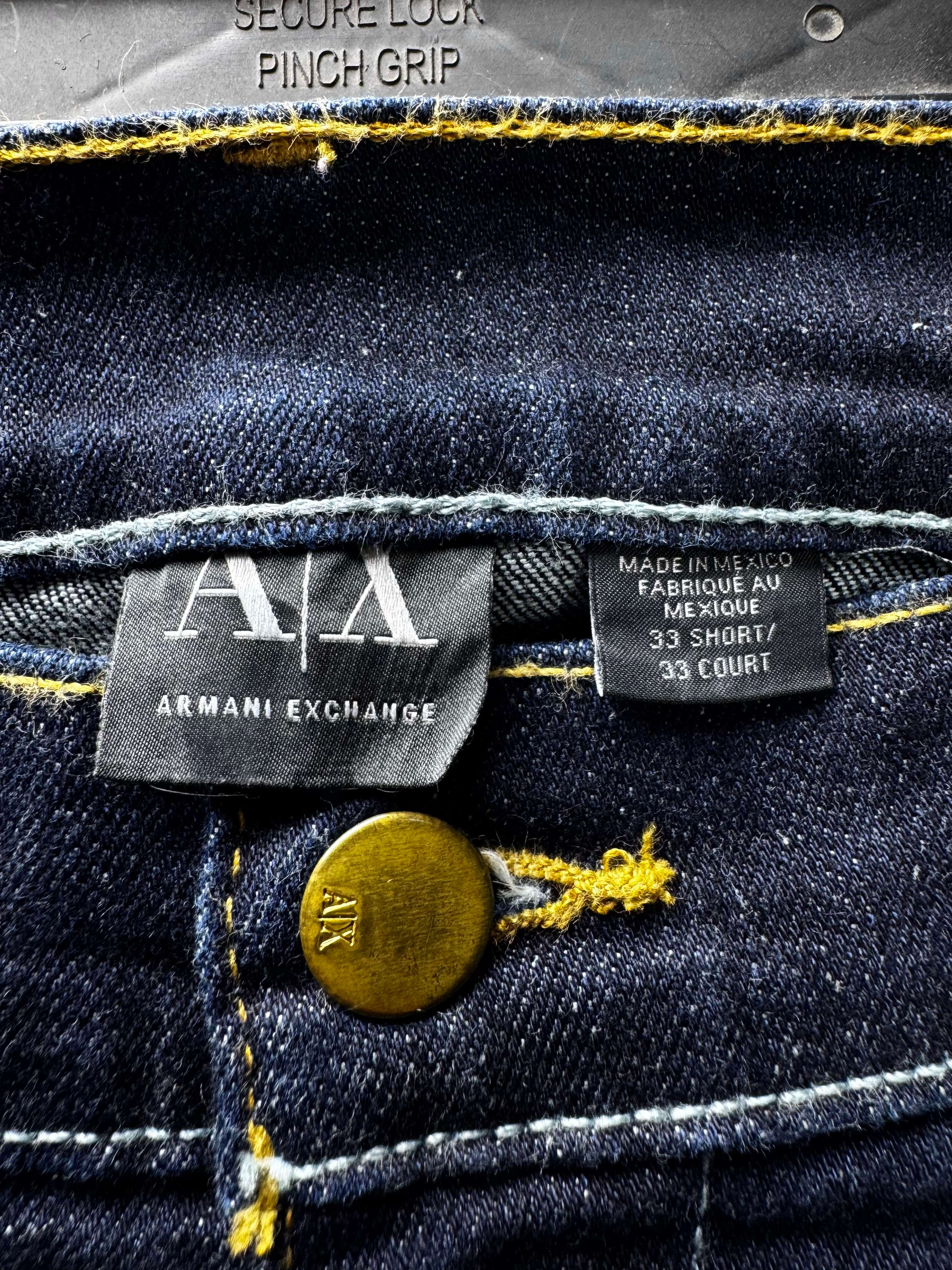 Armani Exchange® Waist: 34" | Blue | Ultra Slim Denim Pants | Cotton - Spandex | 3147 - Genuine Maal