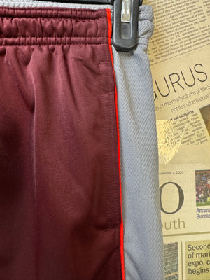 Athletic Works® Waist: 28" to 30" | Maroon | Sports Trousers | Poly | 1493 - Genuine Maal