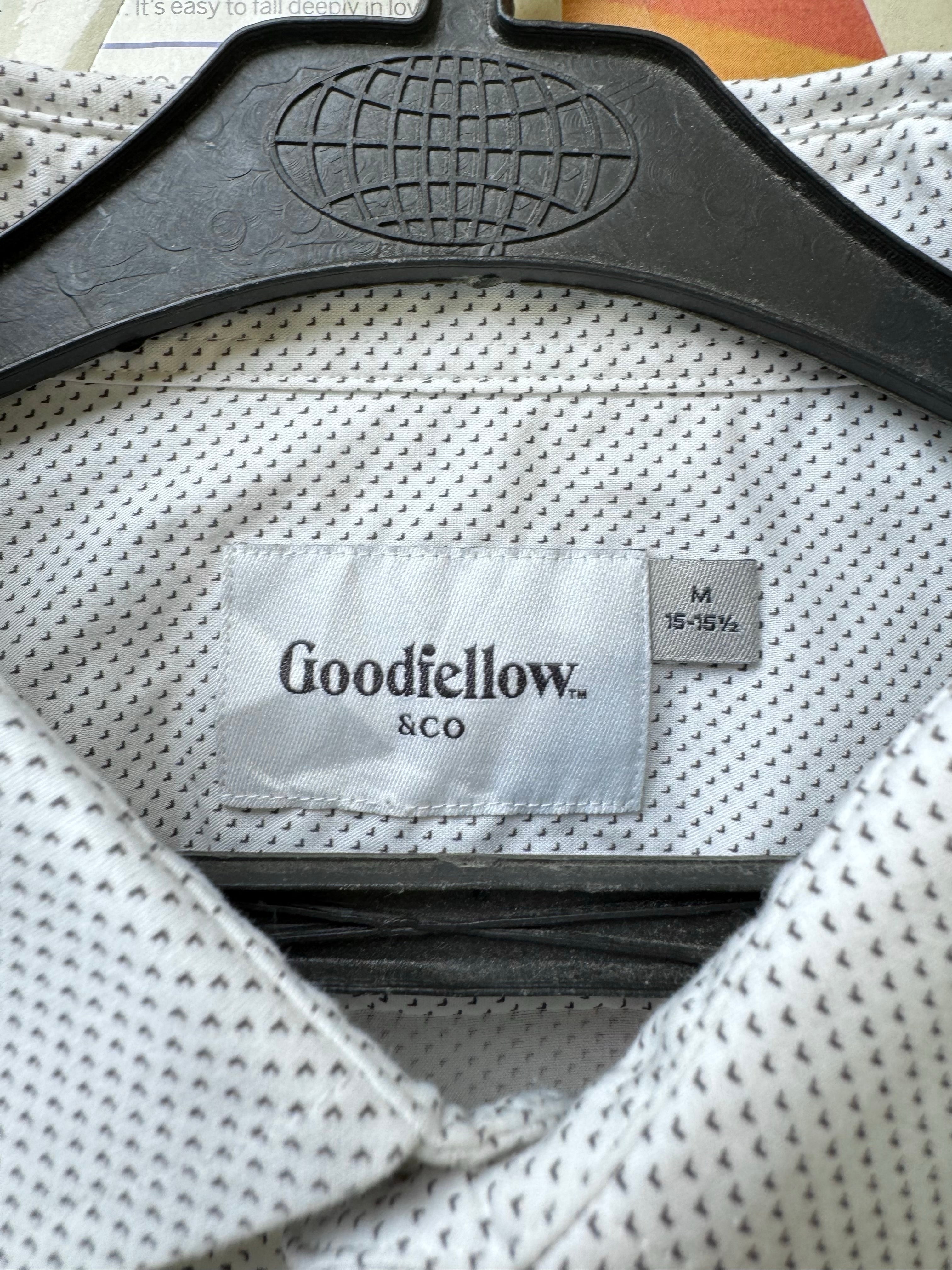 Goodfellow® Medium | Chest: 22" | White with Print | Shirt | 4059 - Genuine Maal