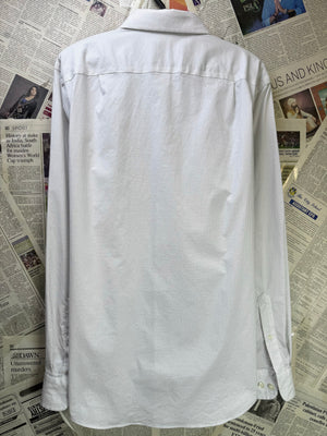 Goodfellow® Medium | Chest: 22" | White with Print | Shirt | 4059 - Genuine Maal