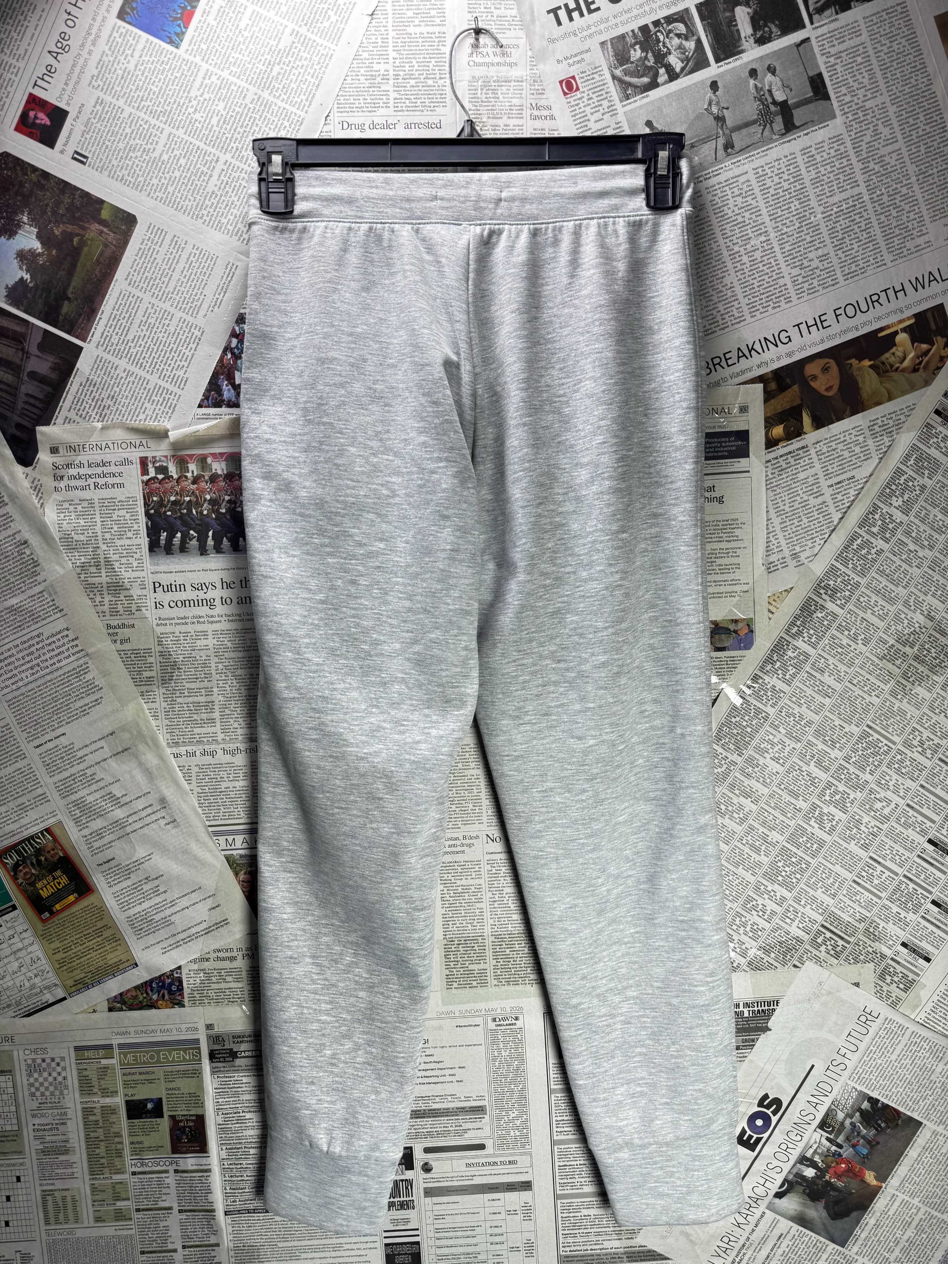 Armani Exchange® Waist: 28" | Grey | Trousers | Poly - Elastane | 3125 - Genuine Maal