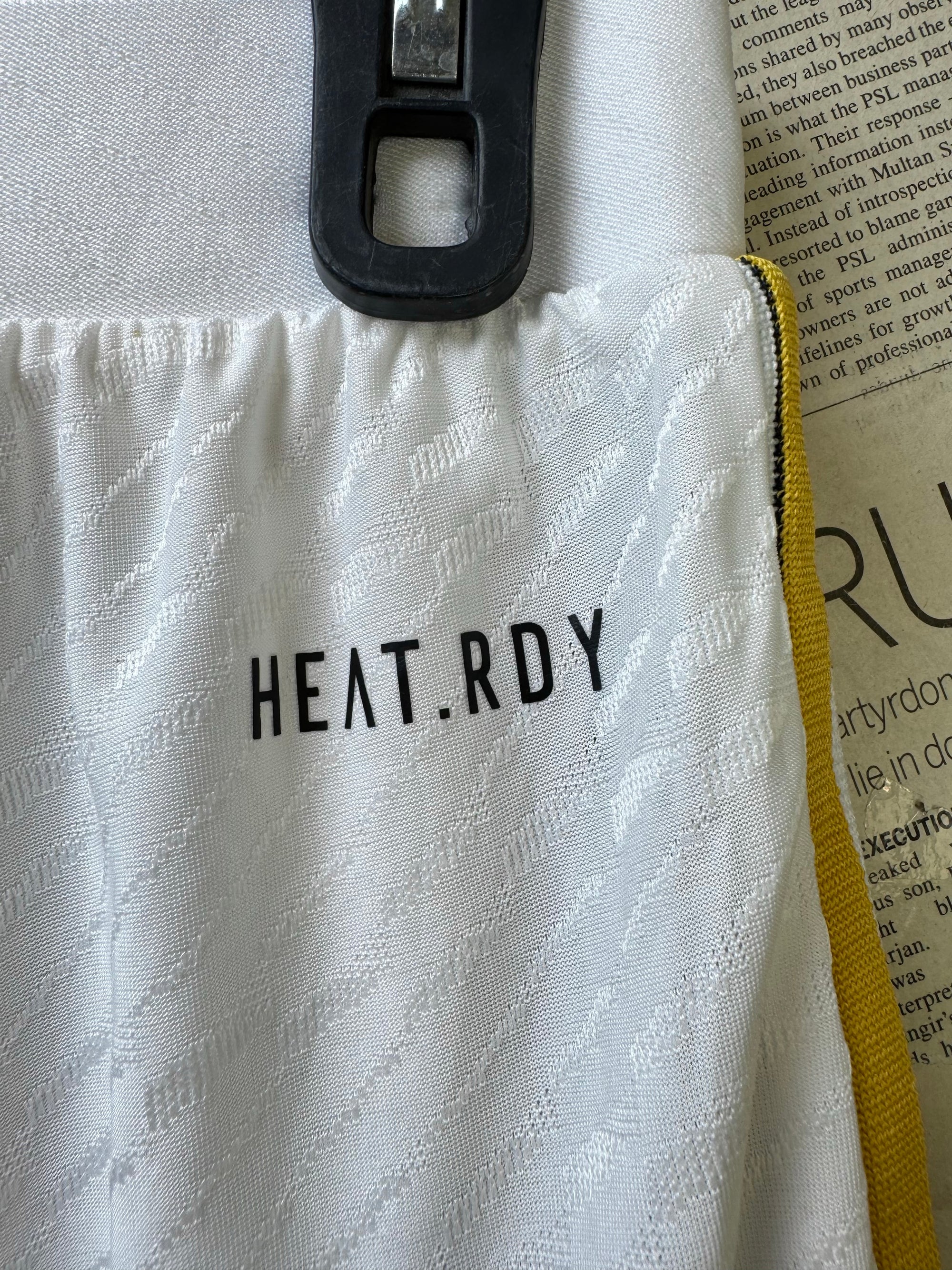 Adid*s® Waist: 32" to 34" | White | Real Mmadrid FC Sports Shorts | Poly | 1492 - Genuine Maal