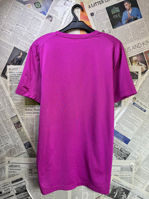N*ke® Small | Chest: 19.5" | Magenta | Gym Compression T-Shirt | Poly - Elastane | 4053 - Genuine Maal