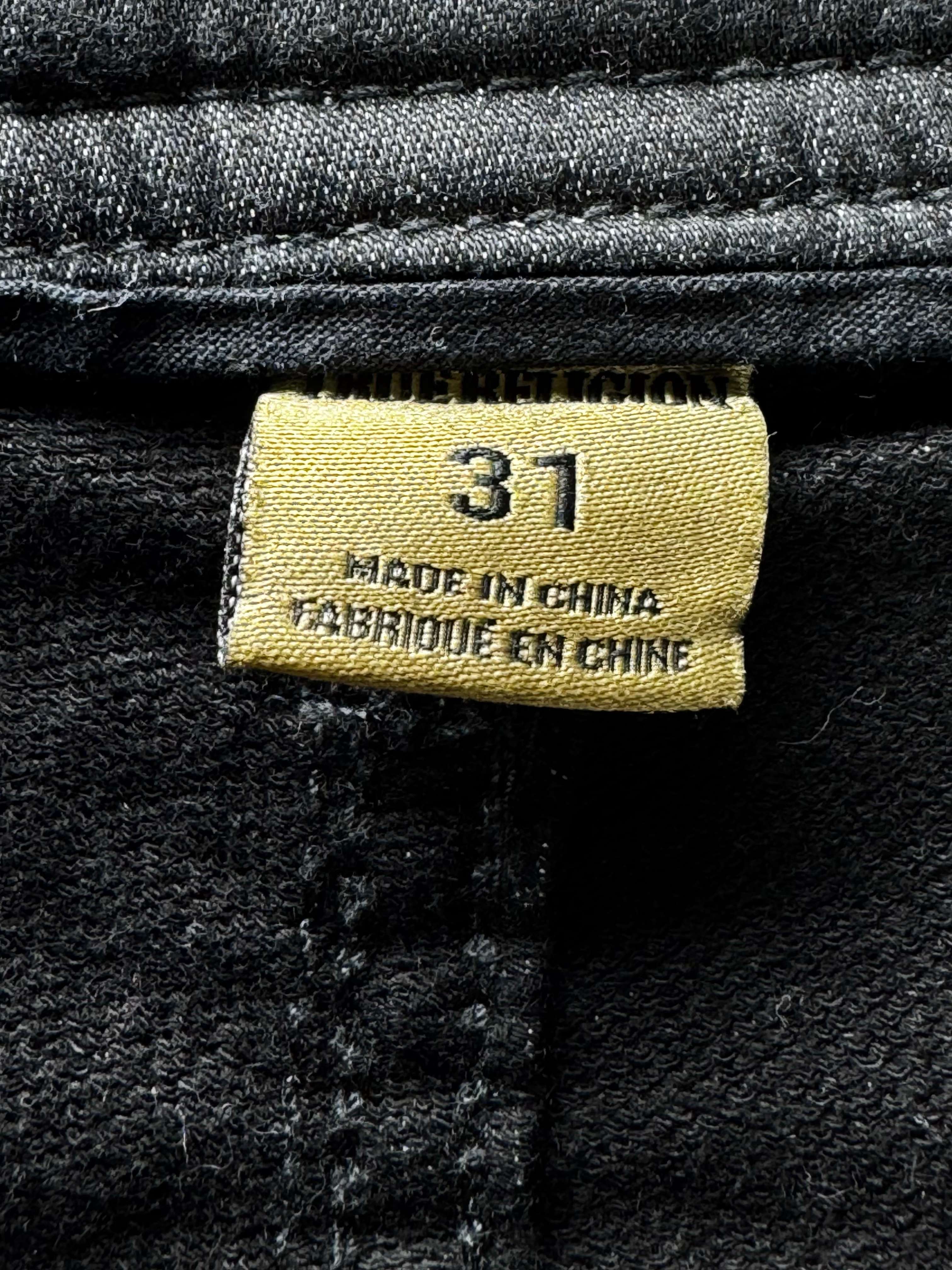 True Religion® Waist: 34" | Blue | Draw String Denim Pants | Poly - Cotton - Elastane | 3166 - Genuine Maal
