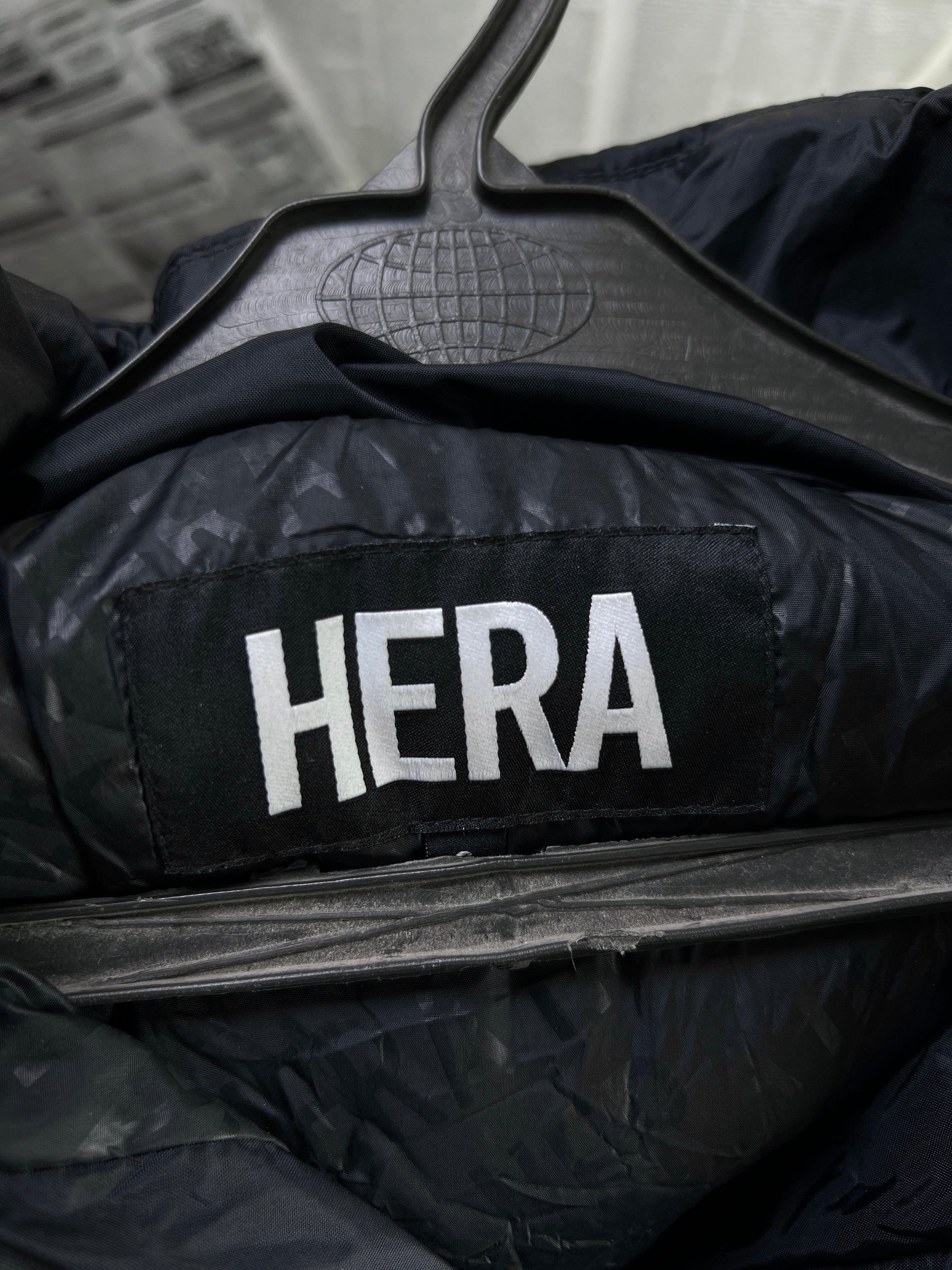 Hera® Large | Chest: 23" | Black | Puffer Jacket with Hoodie | Nylon | 2246 - Genuine Maal