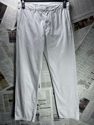 Calvin Klein® Waist: 30" | White | Chino Pant | Cotton | 3169 - Genuine Maal