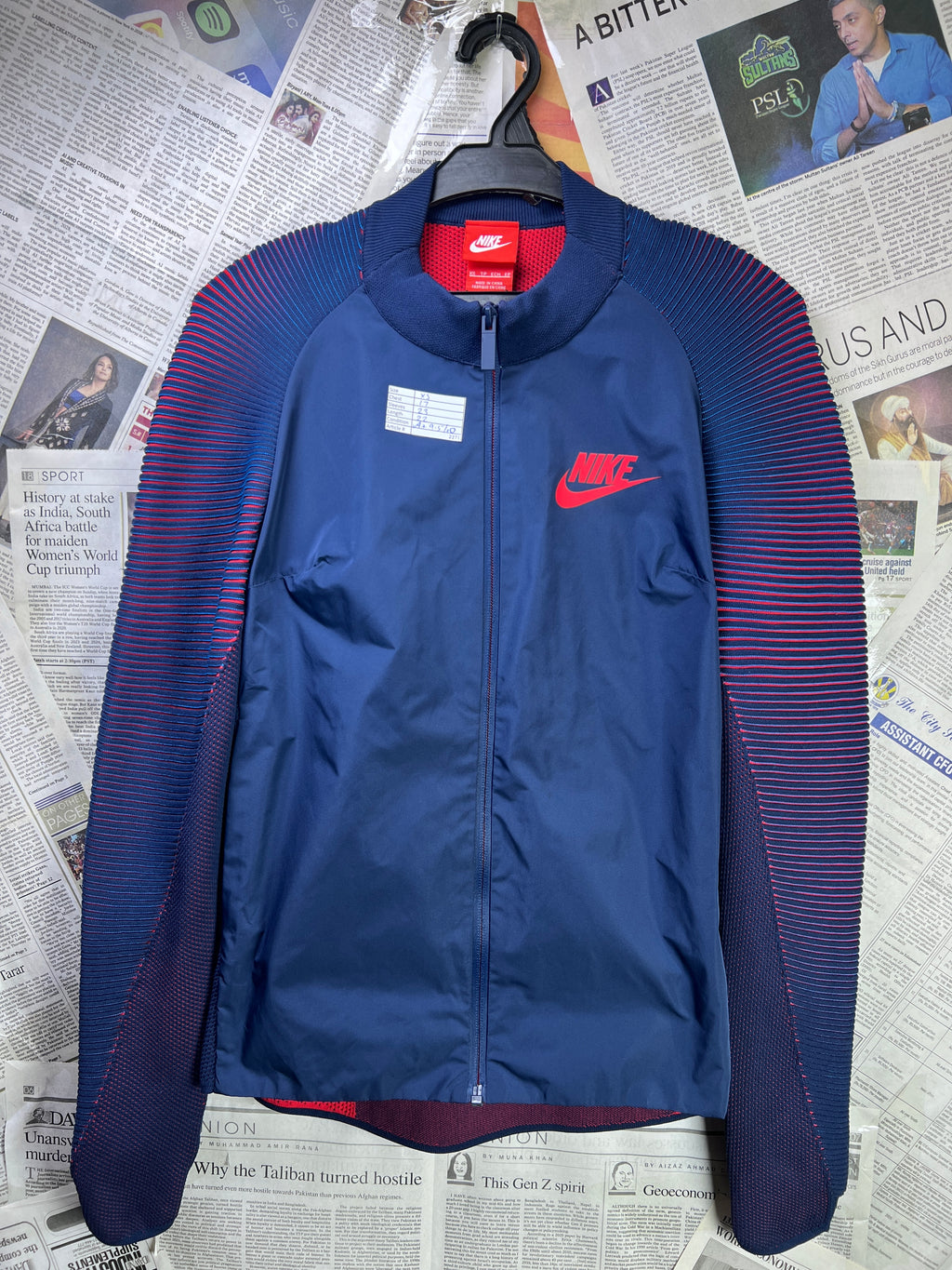 N*ke® XS | Chest: 17" | Blue | Track Suit | Nylon | 2271 - Genuine Maal