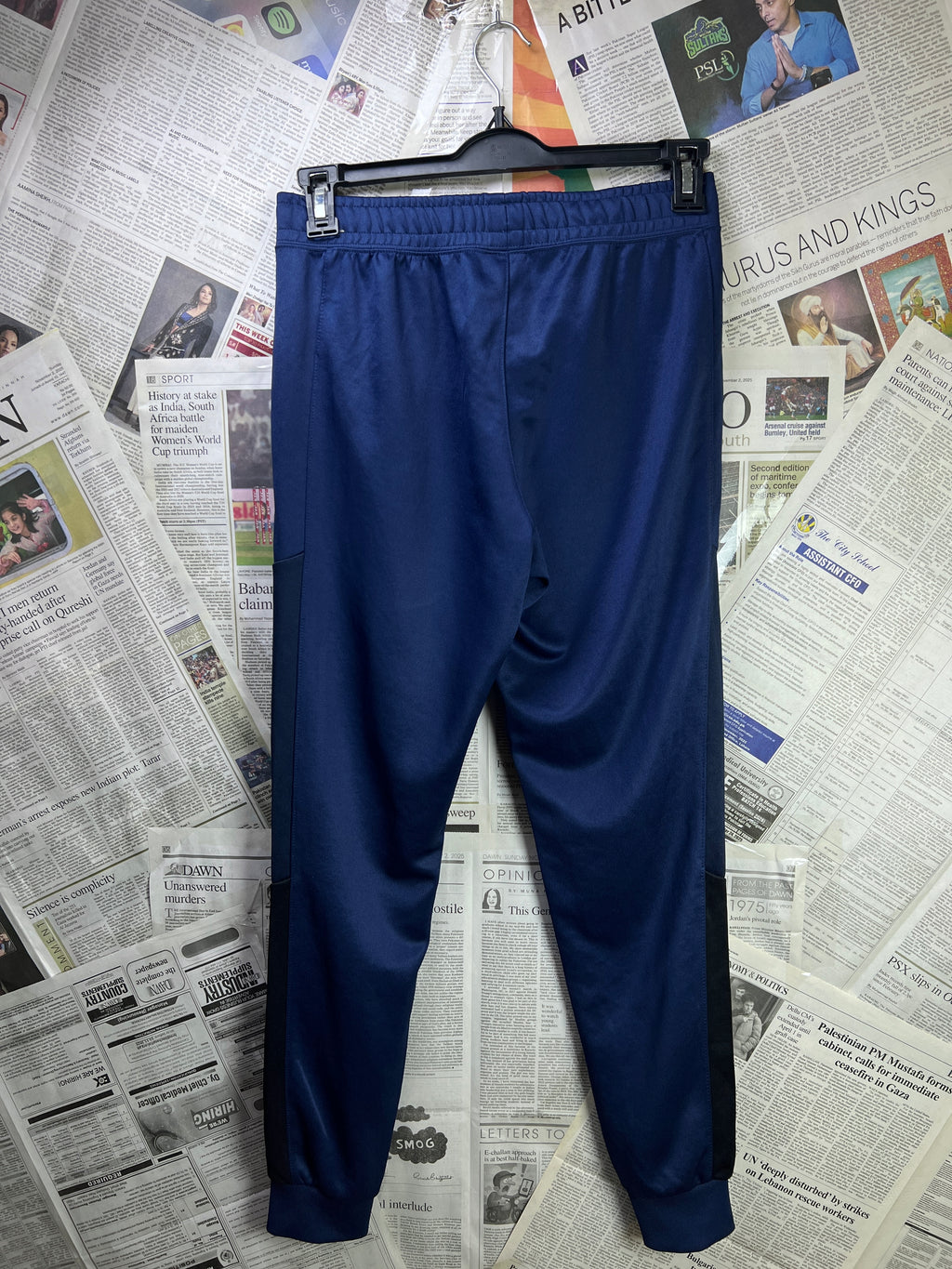 N*ke® XS | Chest: 17" | Blue | Track Suit | Nylon | 2271 - Genuine Maal