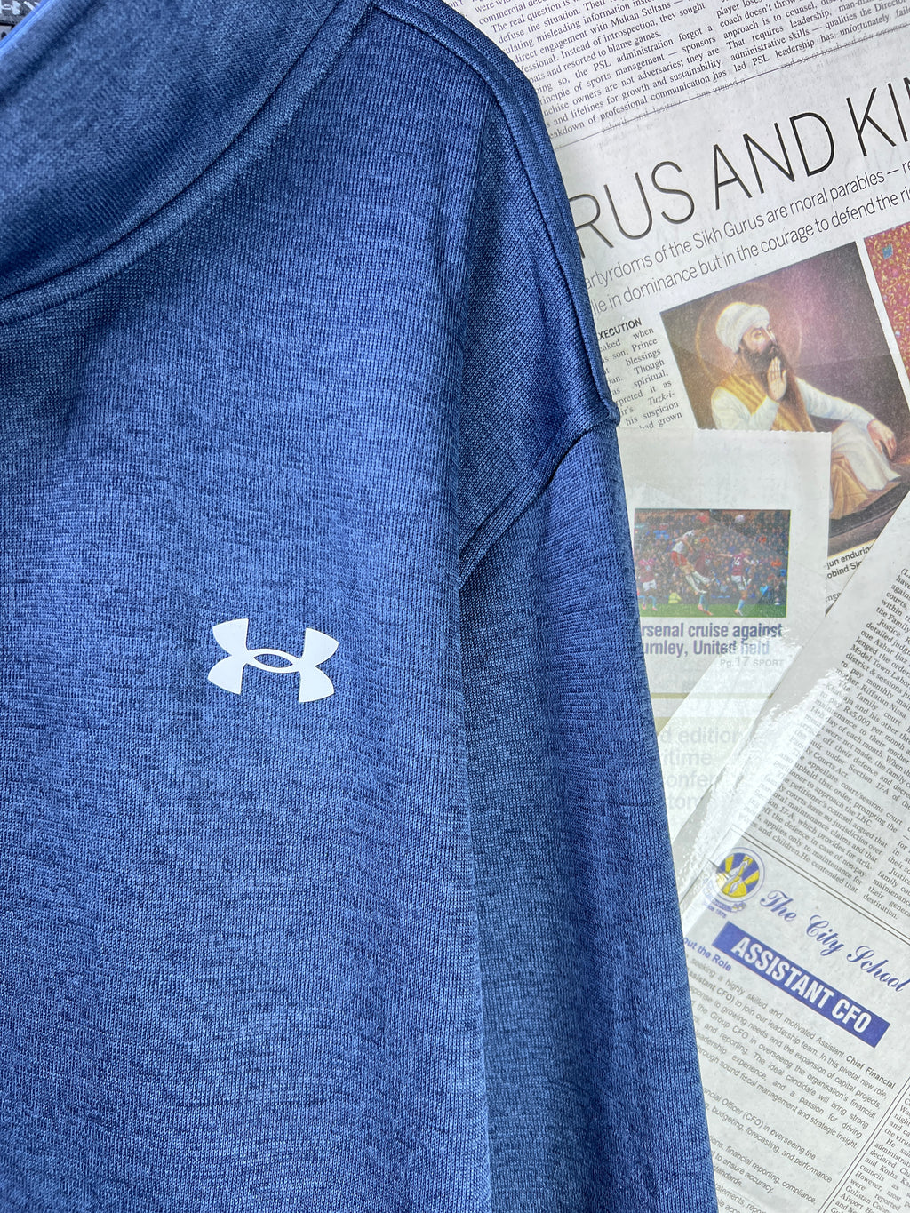 Und*r Armour® XXXL | Chest: 29.5" | Blue | Jacket | Polyester | 2267 - Genuine Maal