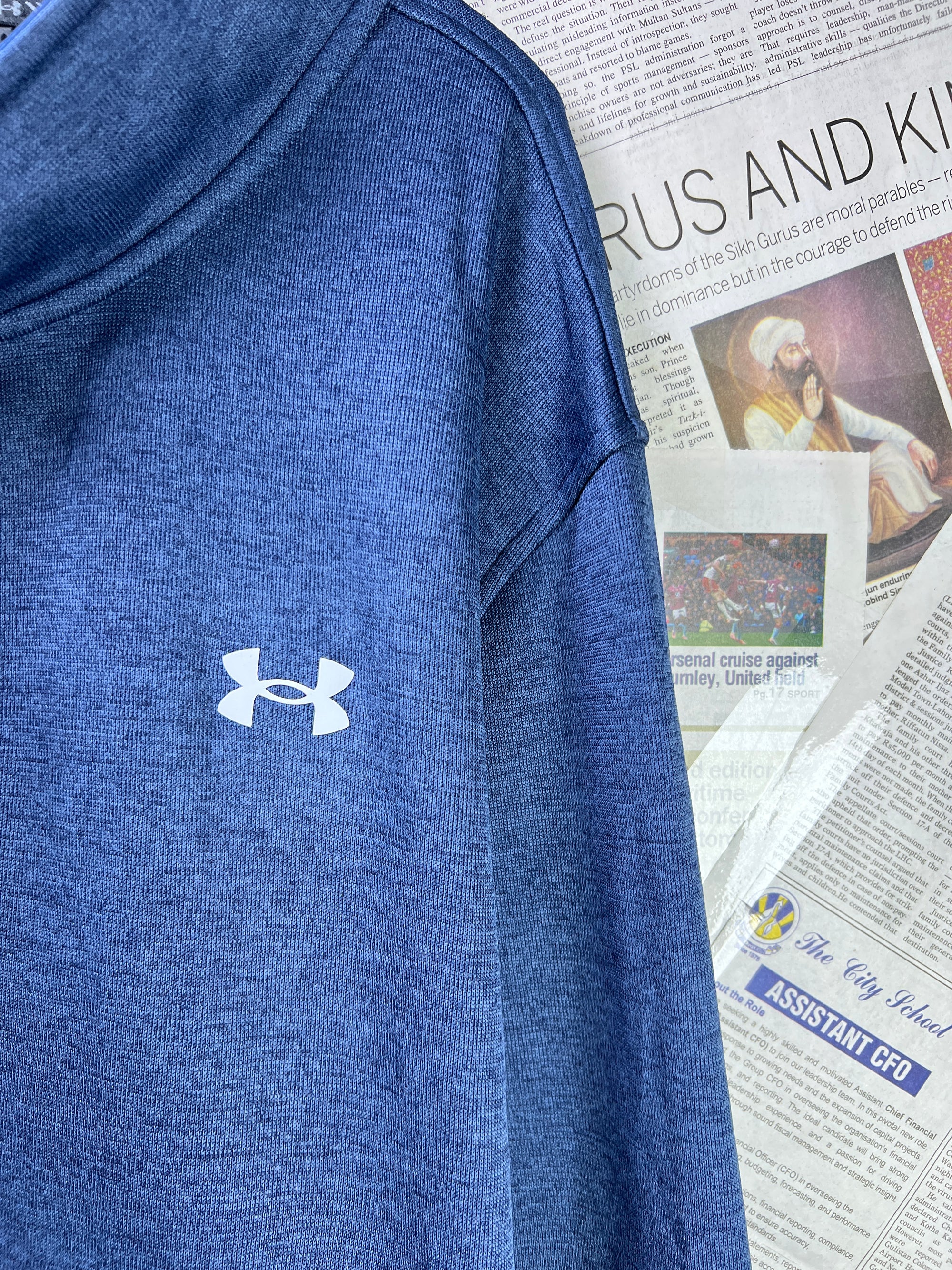 Und*r Armour® XXXL | Chest: 29.5" | Blue | Jacket | Polyester | 2267 - Genuine Maal