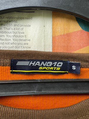 Hang10® Small | Chest: 20.5" | Burnt Orange | T-Shirt | Cotton | 4246 - Genuine Maal