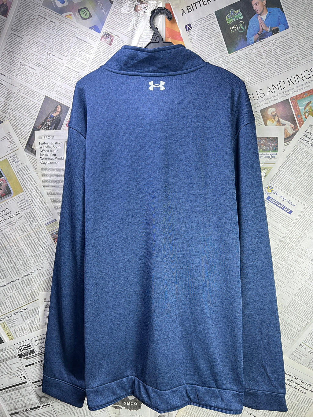 Und*r Armour® XXXL | Chest: 29.5" | Blue | Jacket | Polyester | 2267 - Genuine Maal