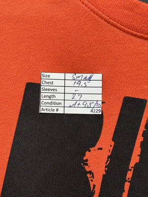 Billabong® Small | Chest: 19.5" | Orange | T-Shirt | Cotton | 4229 - Genuine Maal
