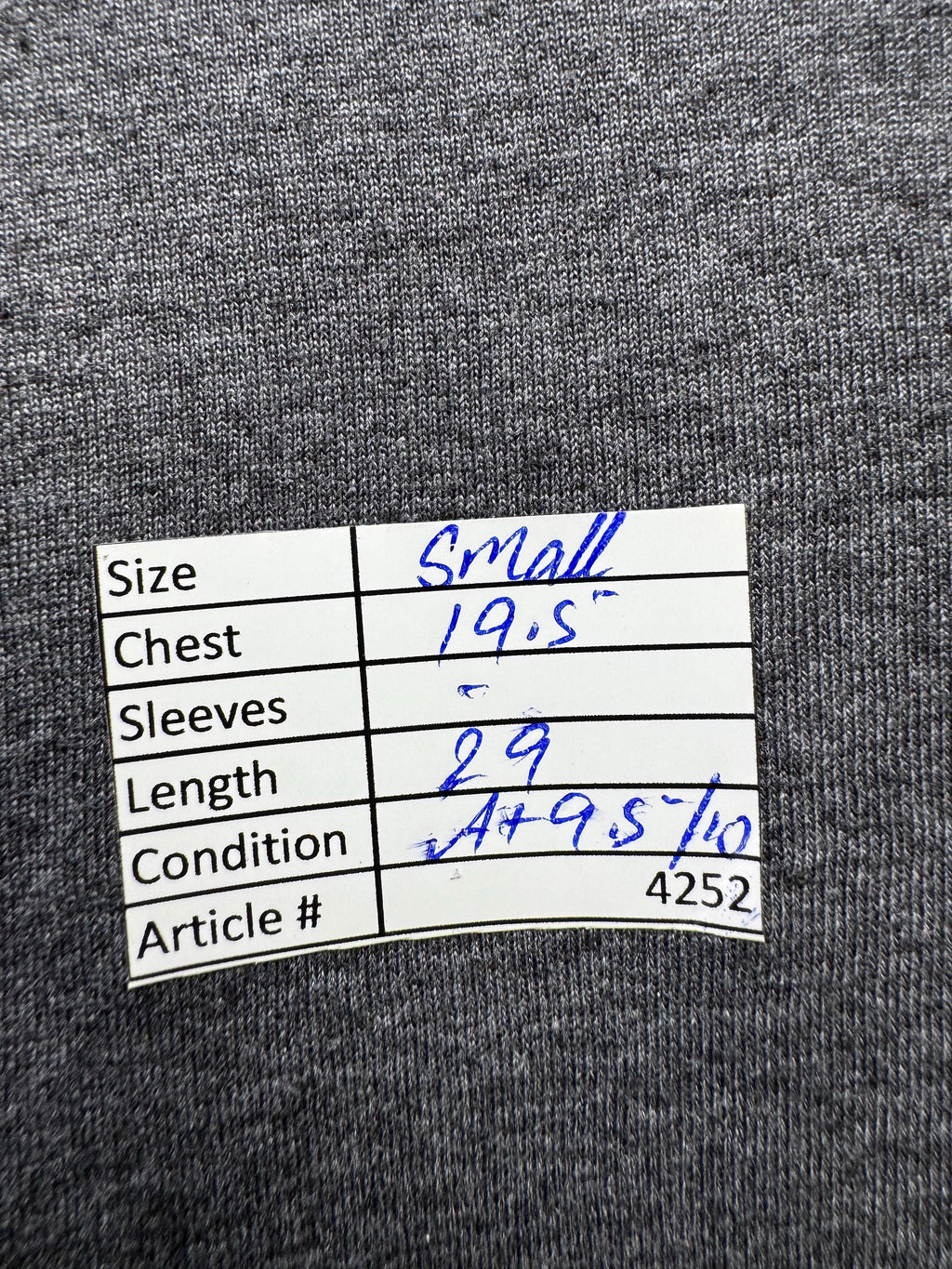 Disney® Small | Chest: 19.5" | Grey | Stitch T-Shirt | Poly - Cotton | 4252 - Genuine Maal