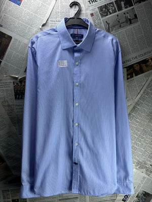 Tommy Hilfig*r® Large | Chest: 23" | Blue | Color 16.5" Shirt | 5248 - Genuine Maal