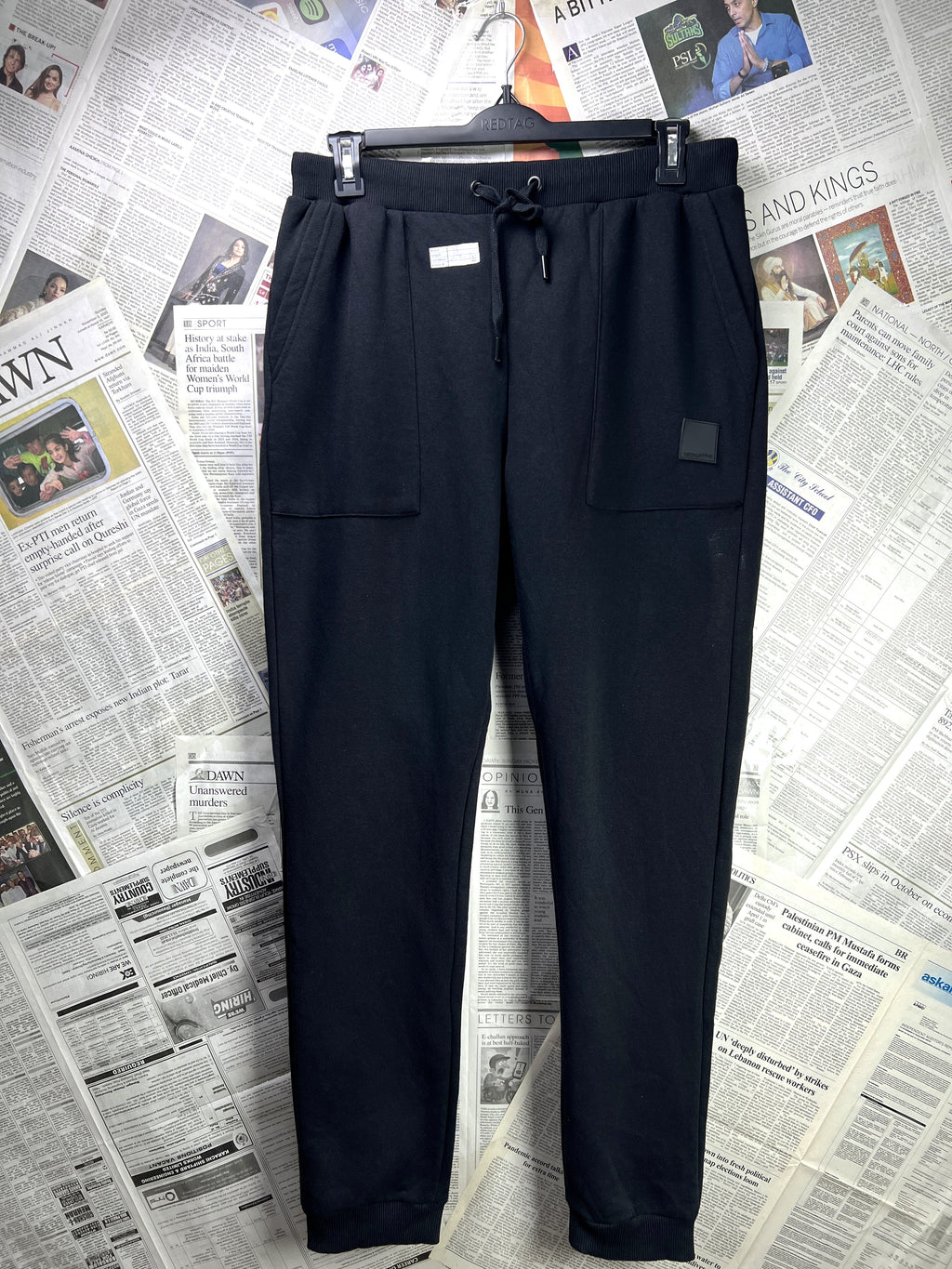 MAN® Waist: 32" | Black | Trouser | Cotton - Poly | 1090 - Genuine Maal
