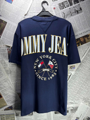 Tommy Jeans® Medium | Chest: 21.5" | Blue | T-Shirt | 5249 - Genuine Maal