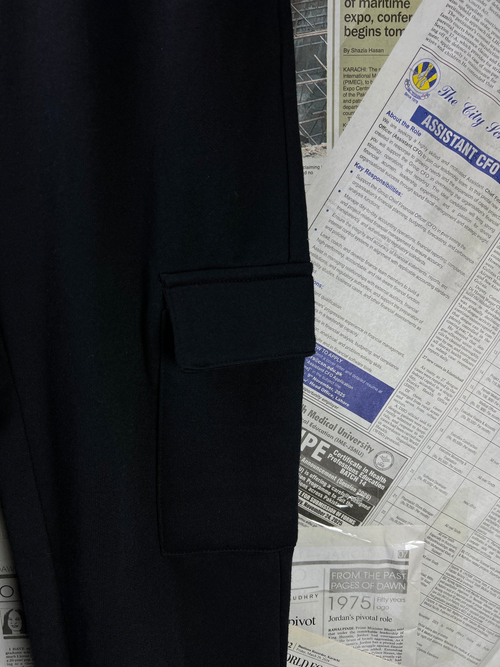 Primark® Waist: 24" | Black | Trouser | 1091 - Genuine Maal