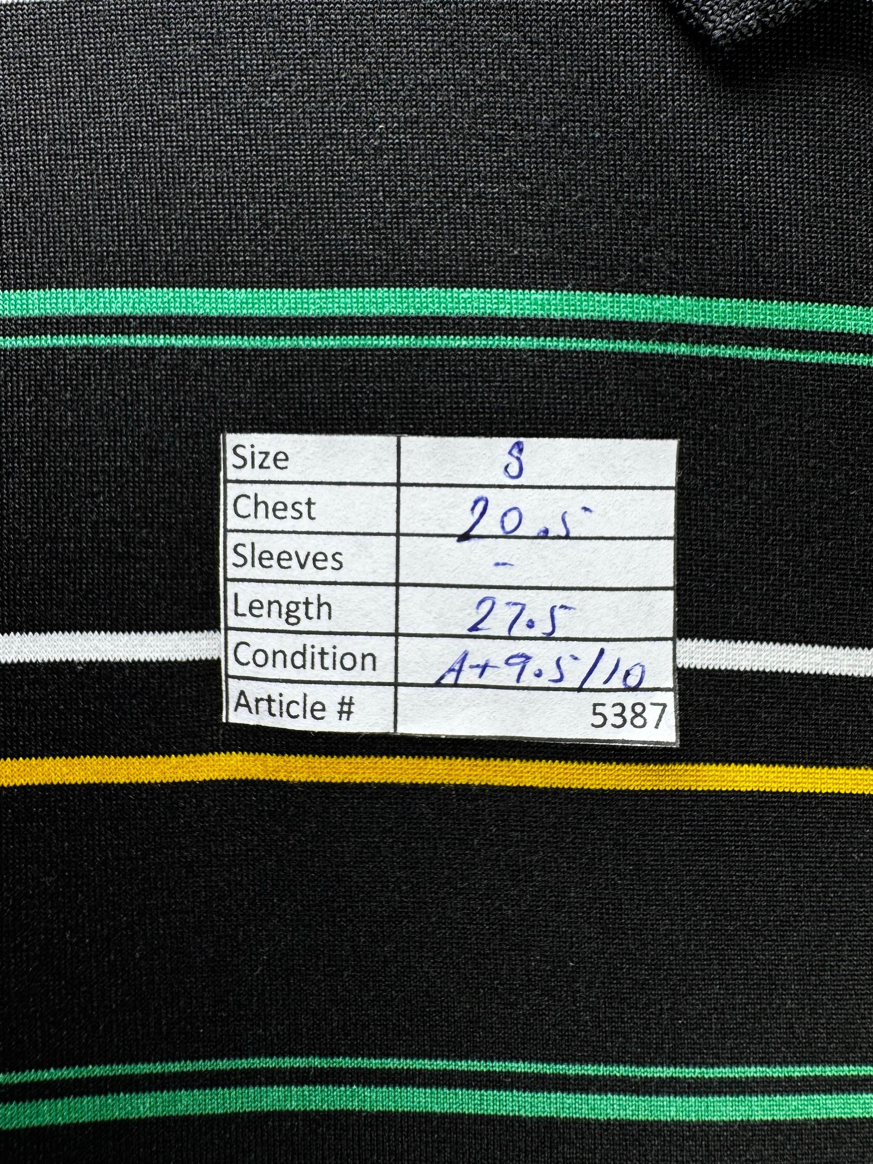 Lac*ste® Small | Chest: 20.5" | Black | Regular Fit Polo | Poly - Elastane | 5387 - Genuine Maal