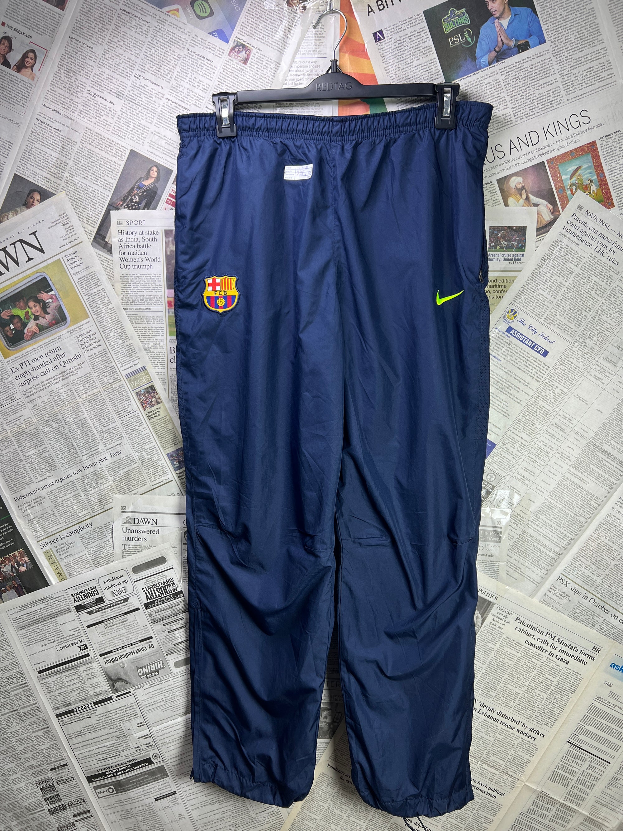 N*ke® Waist: 32" to 34" | Blue | Barcelona Trouser | 1111 - Genuine Maal
