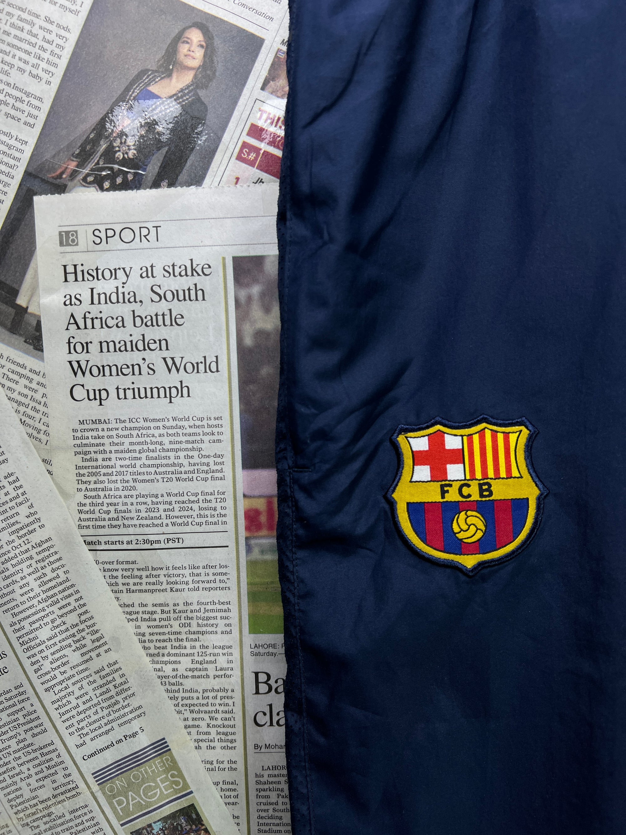 N*ke® Waist: 32" to 34" | Blue | Barcelona Trouser | 1111 - Genuine Maal