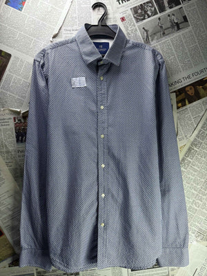 Scotch&Soda® Small | Chest: 20" | Blue | Shirt | Cotton | 5438 - Genuine Maal