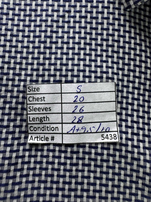 Scotch&Soda® Small | Chest: 20" | Blue | Shirt | Cotton | 5438 - Genuine Maal