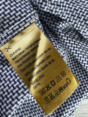 Scotch&Soda® Small | Chest: 20" | Blue | Shirt | Cotton | 5438 - Genuine Maal