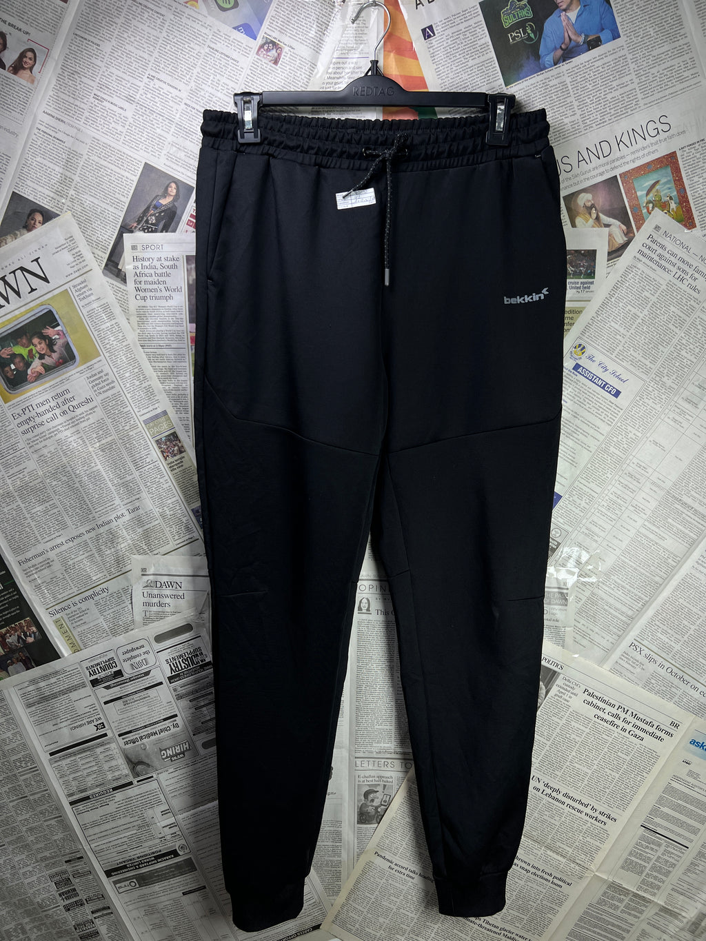 Bekkin® Waist: 30" to 32" | Black | Trouser | Poly Blend | 2354 - Genuine Maal