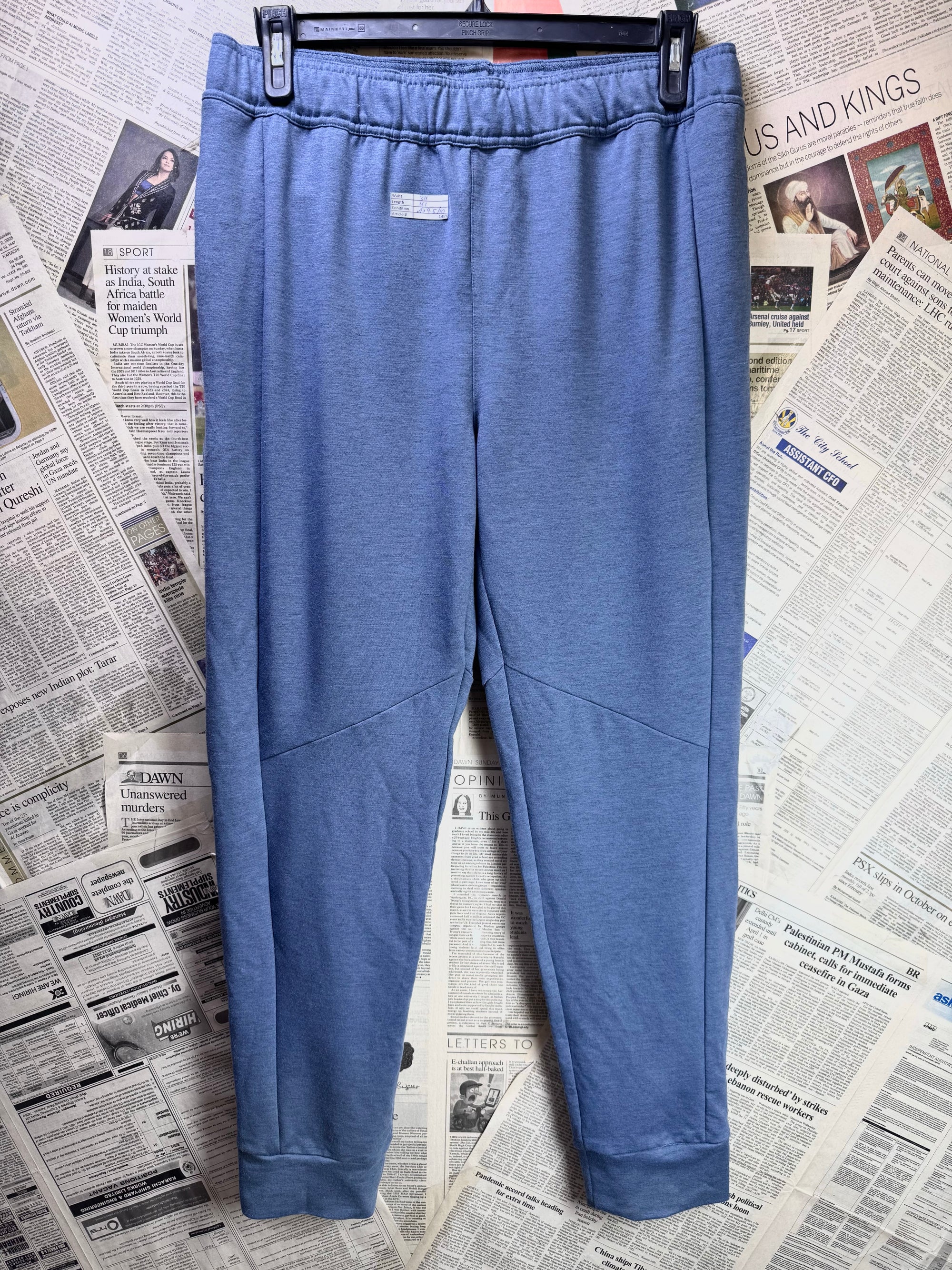 Balance® Waist: 34" | Blue | Gym Trousers | Poly - Elastane | 1469 - Genuine Maal