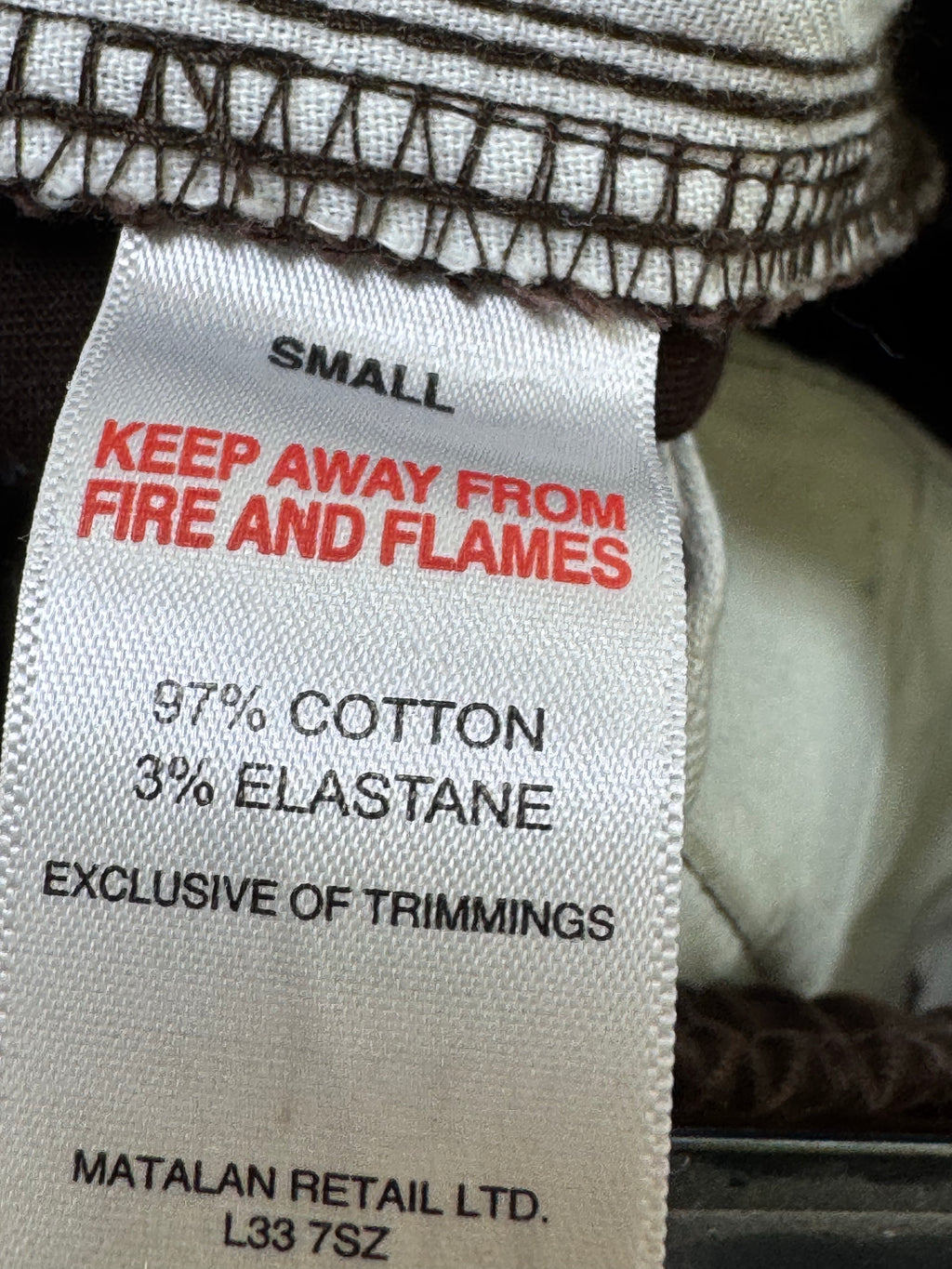 Easy® Waist: 32" | Chocolate Brown | Casual Trousers Pants | Cotton - Elastane | 1468 - Genuine Maal