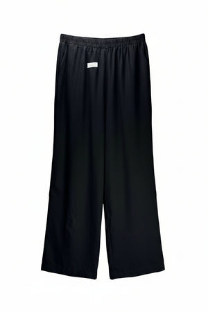 ® Waist: 28" to 30" | Classic Black | Palazzo Pants | B7 - 3053 - Genuine Maal