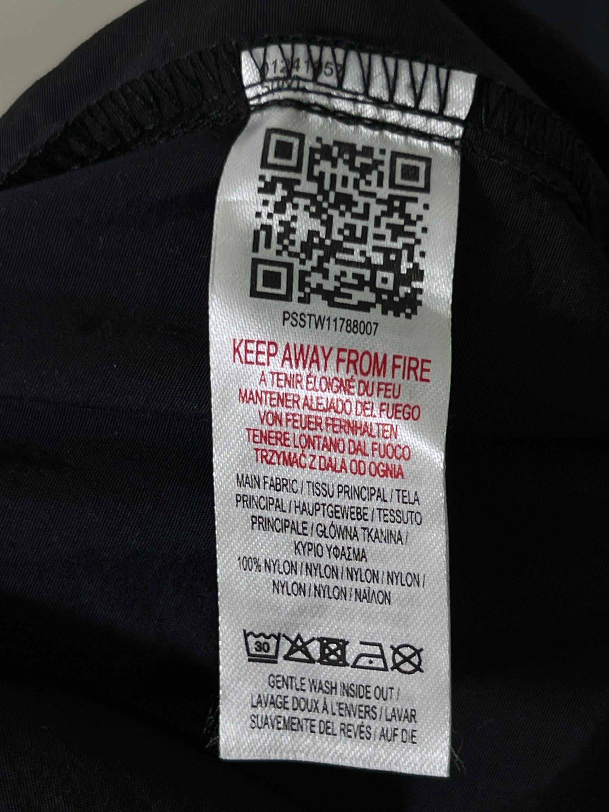 Pink Soda® Waist: 28" to 30" | Black | Trouser | Nylon | 2331 - Genuine Maal