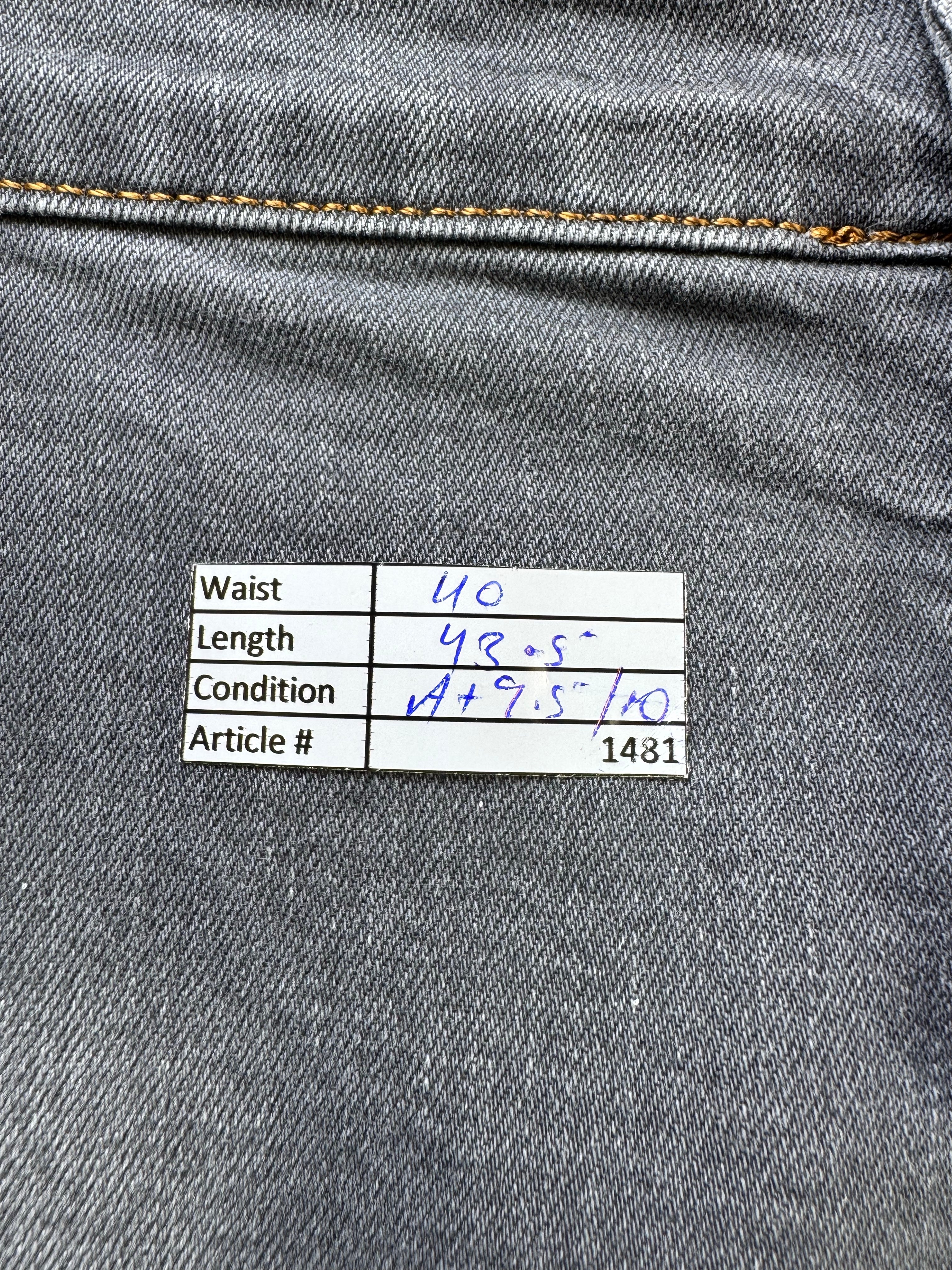 DSQUARED2® Waist: 40" | Stone Grey | Biker Distressed Denim Pants | Cotton - Elastane | 1481 - Genuine Maal