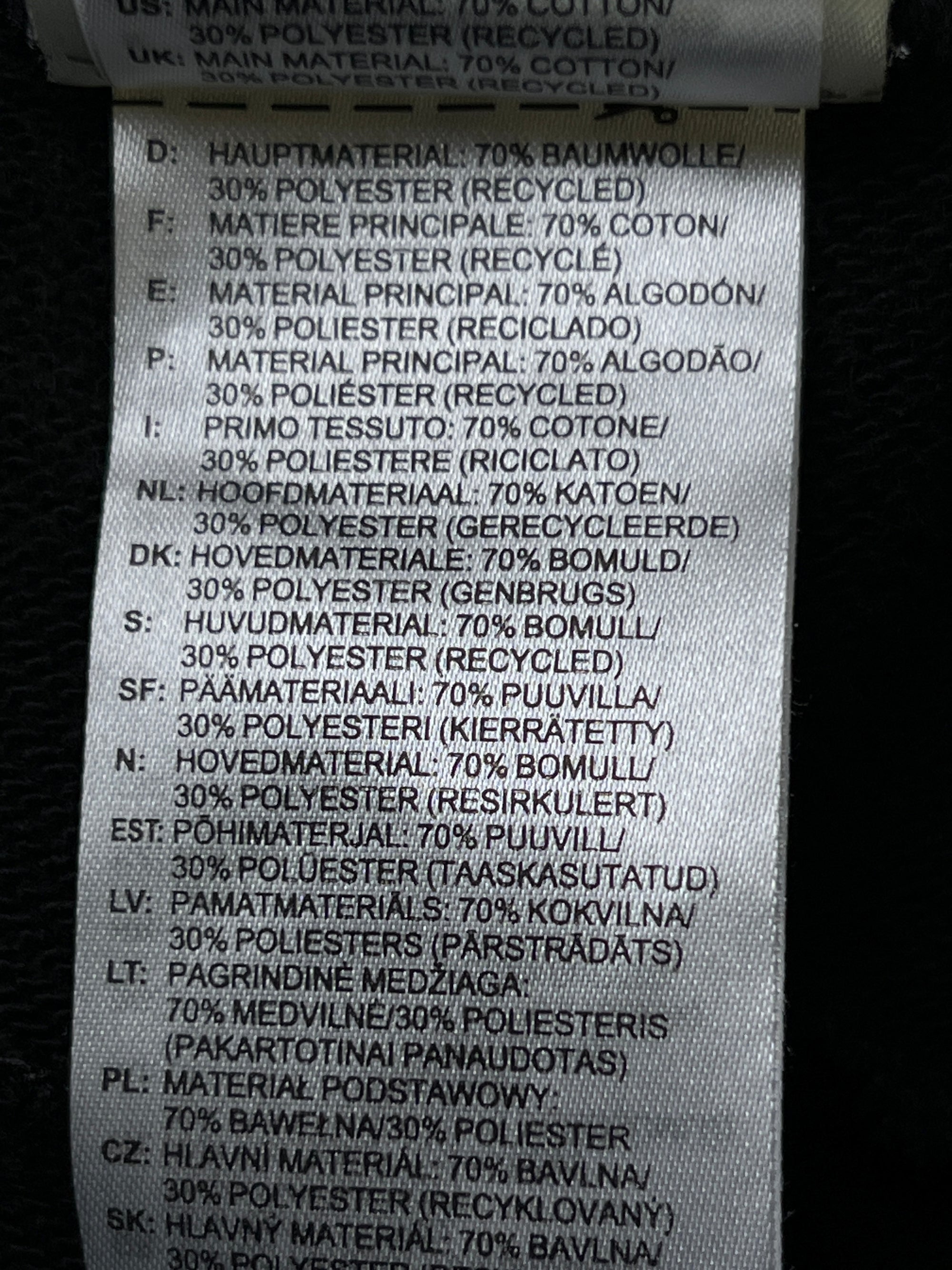 Adid*s® Waist: 30" to 32" | Black | Trouser | Cotton - Poly | 2349 - Genuine Maal