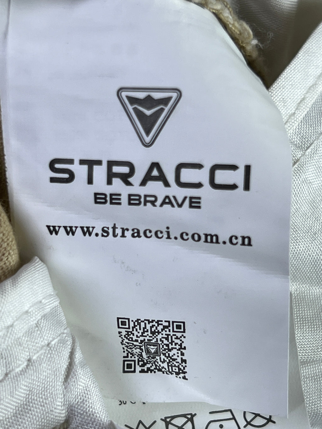 Stracci® Waist: 32" to 34" | Beige | Trouser | Cotton | 2320 - Genuine Maal