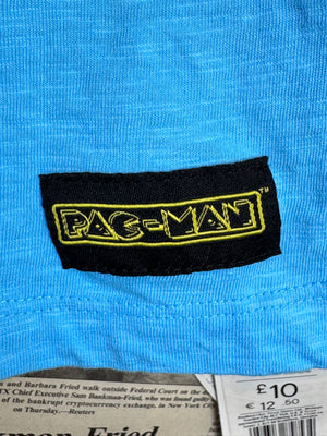 Poetic® XL | Chest: 26" | Light Blue | Pacman T-Shirt | Cotton | 4241 - Genuine Maal