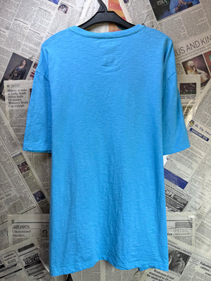 Poetic® XL | Chest: 26" | Light Blue | Pacman T-Shirt | Cotton | 4241 - Genuine Maal