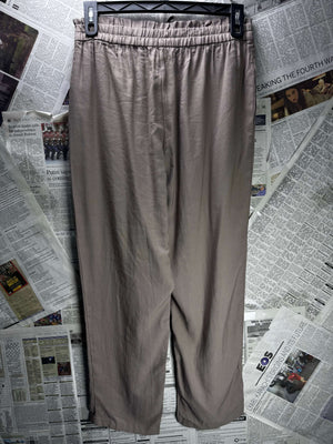 Primark® Waist: 30" to 32" | Solid Taupe | Trousers | B7 - 3063 - Genuine Maal