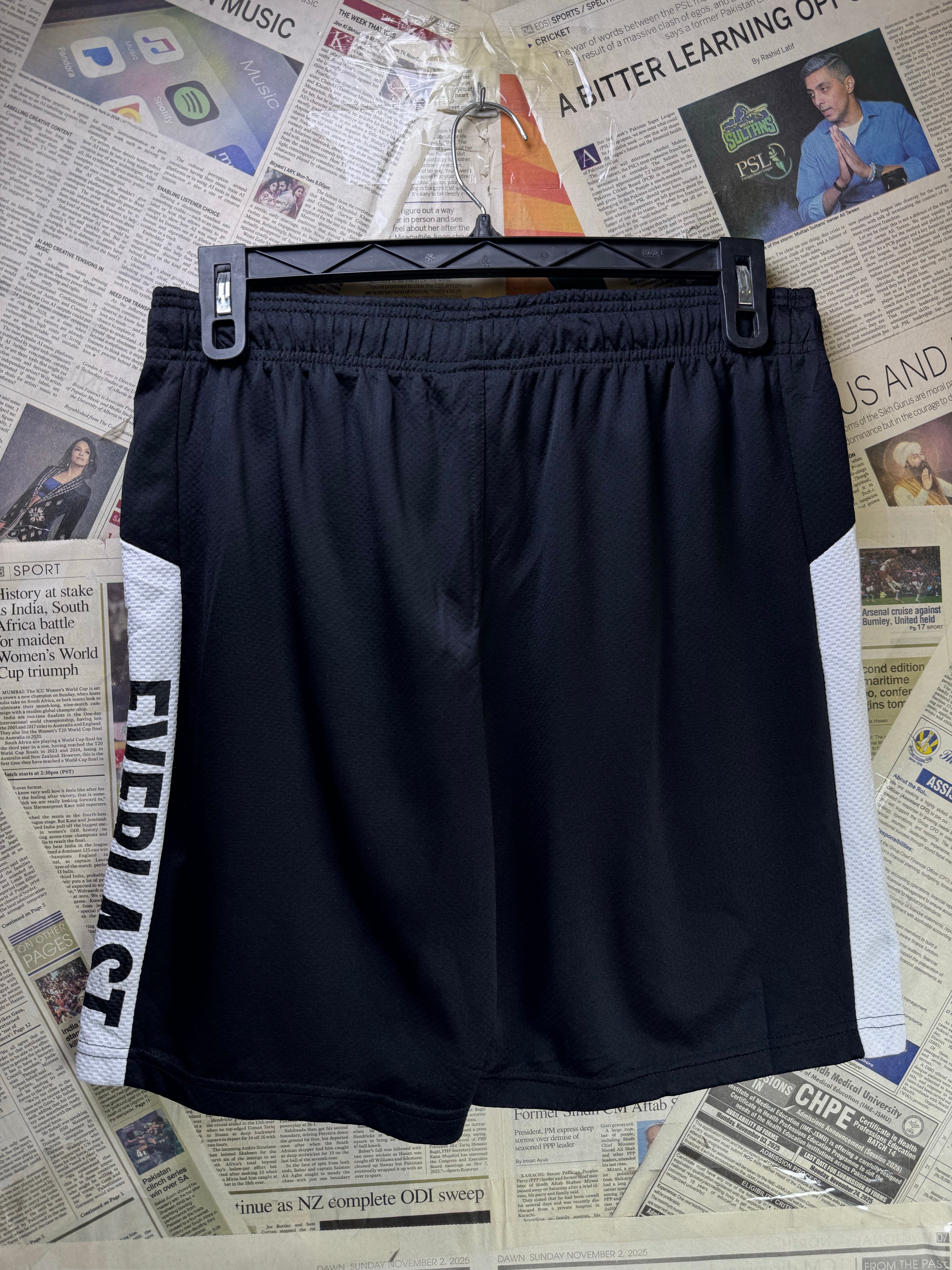 Everlast® Waist: 32" to 34" | Black | Gym Shorts | Poly | 1464 - Genuine Maal
