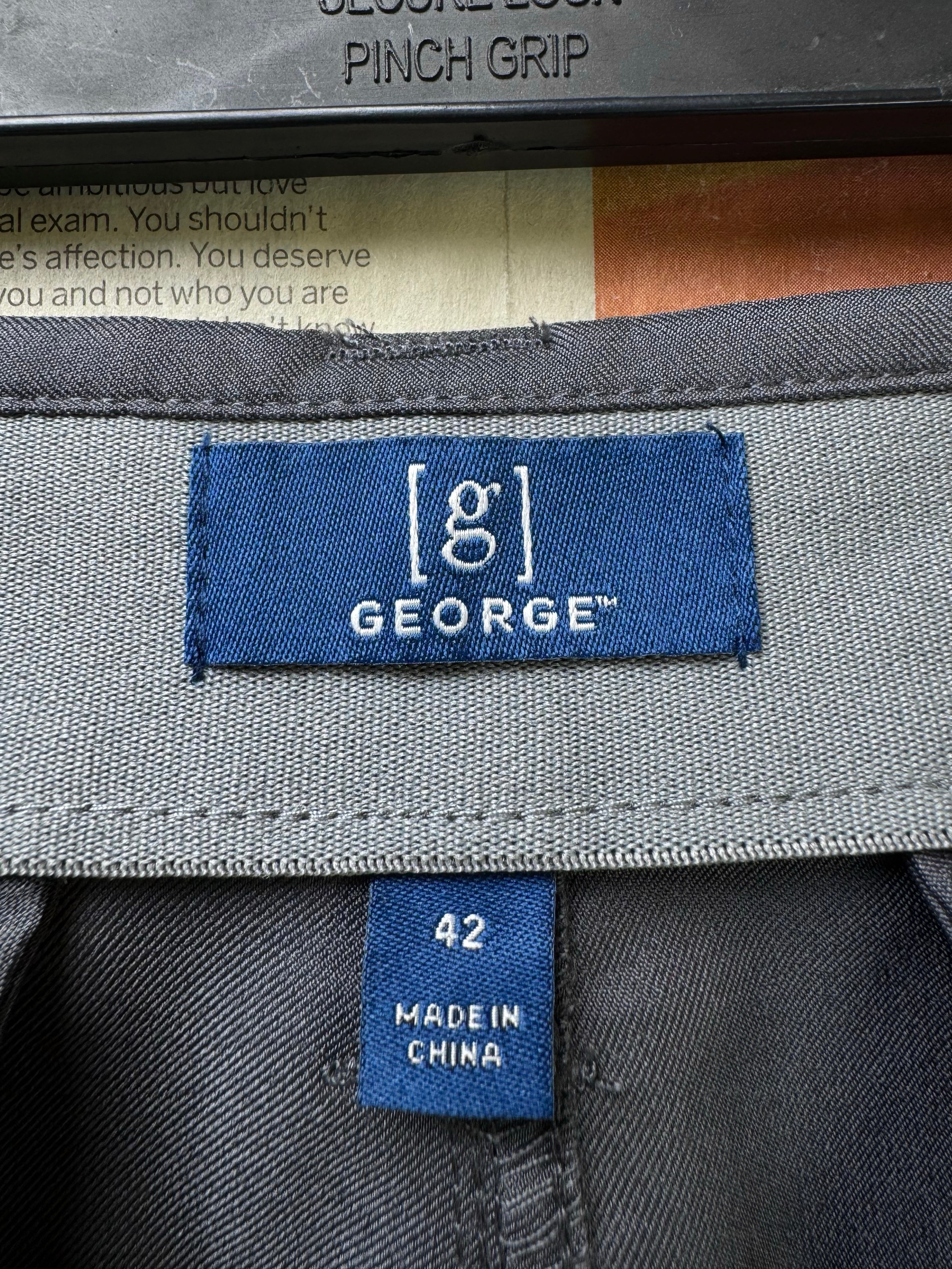 George® Waist: 42" to 44" | Grey | Performance Shorts | Poly - Spandex | 1484 - Genuine Maal