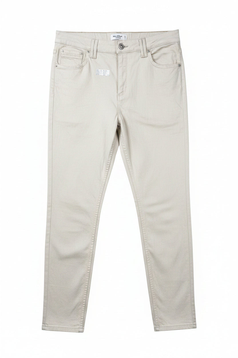 Bandolino® Waist: 32" to 34" | Light Cream | Skinny Denim Pants | B7 - 3168 - Genuine Maal