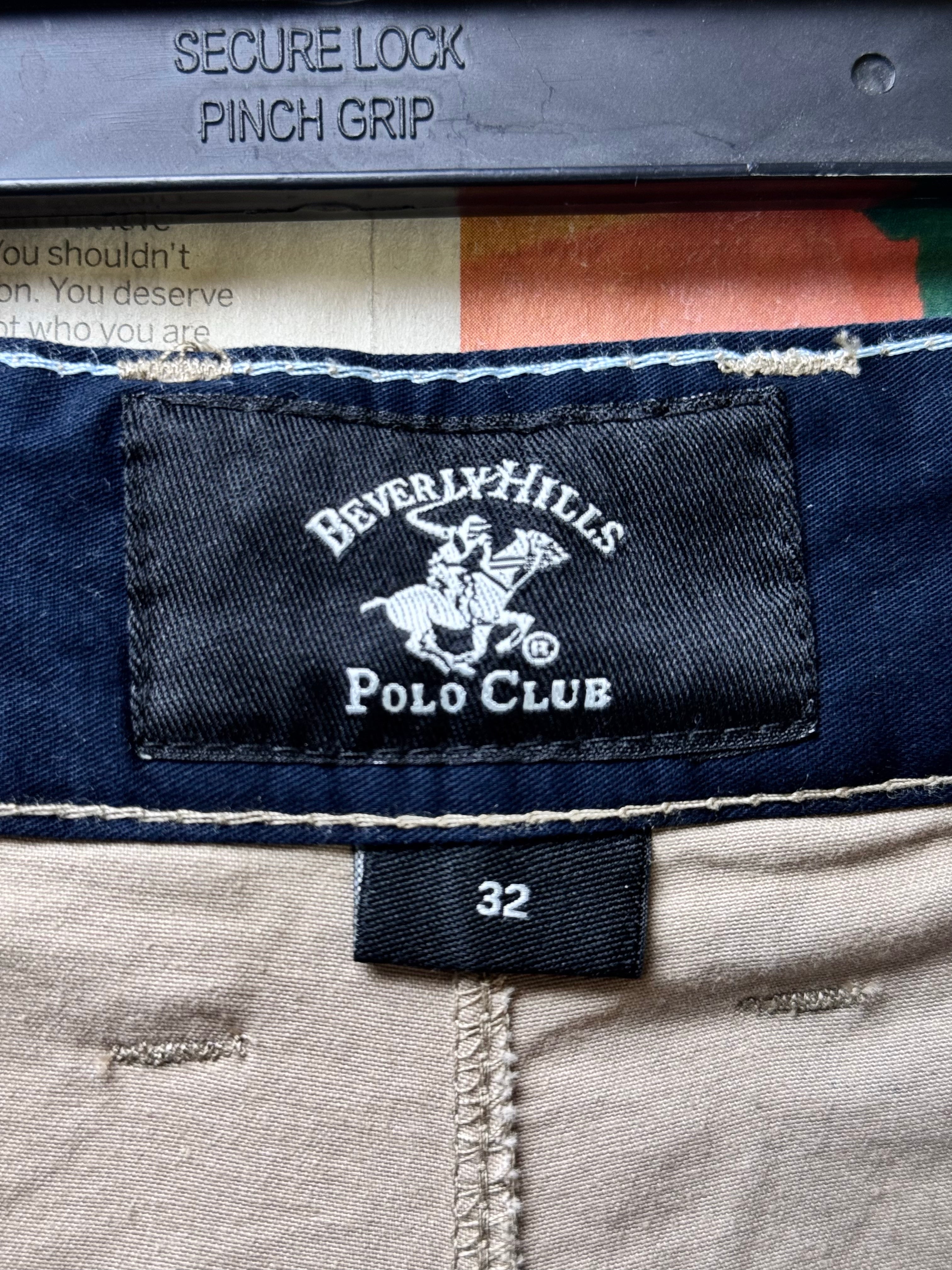 Beverly Hills® Waist: 32" | Brown | Chino Shorts with belt | Cotton | 1466 - Genuine Maal