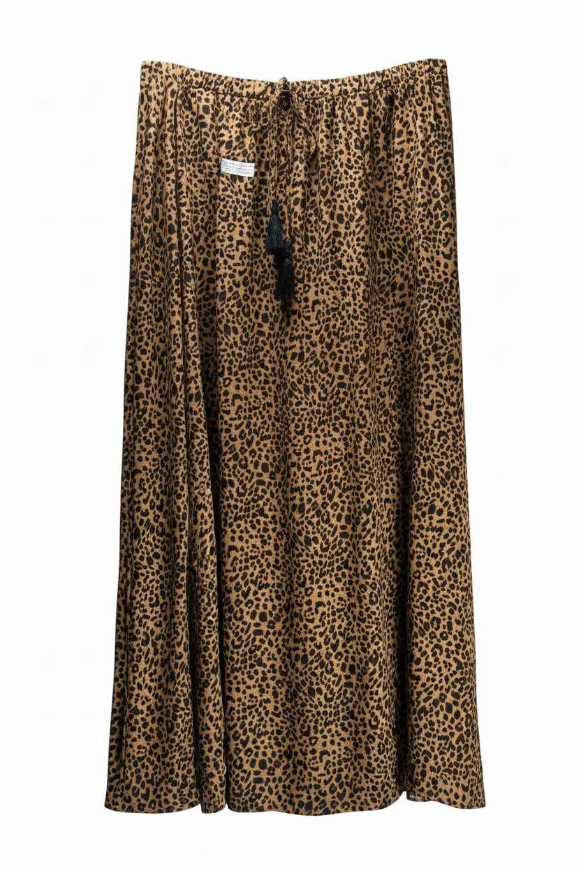 Shein® Waist: 38" to 40" | Leopard Print | Maxi Skirt | B7 - 3067 - Genuine Maal