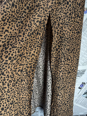 Shein® Waist: 38" to 40" | Leopard Print | Maxi Skirt | B7 - 3067 - Genuine Maal