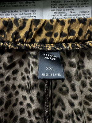 Shein® Waist: 38" to 40" | Leopard Print | Maxi Skirt | B7 - 3067 - Genuine Maal
