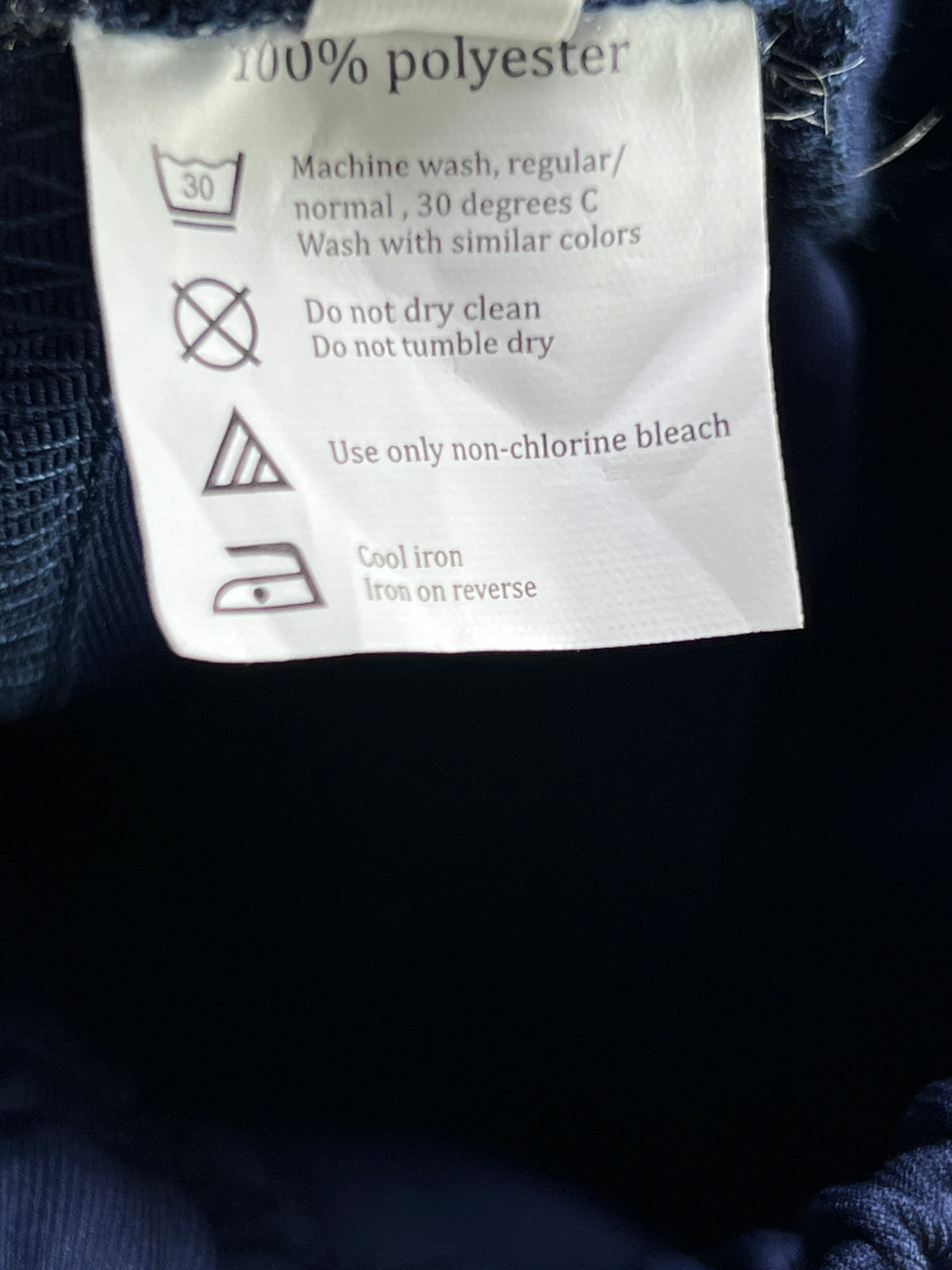 ® Waist: 26" to 28" | Blue | Trouser | Poly | 2321 - Genuine Maal