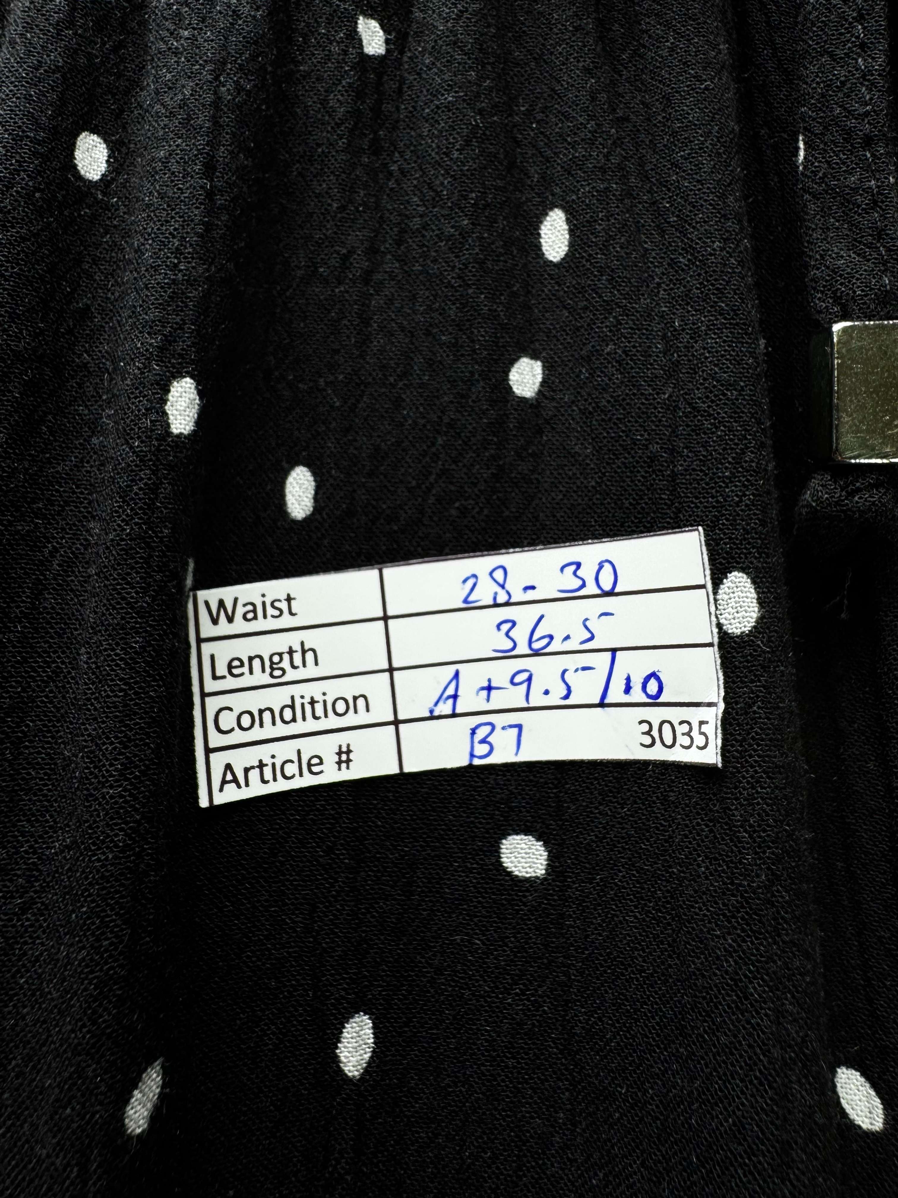 Select® Waist: 28" to 30" | Polka dot | Palazzo Pants | B7 - 3035 - Genuine Maal